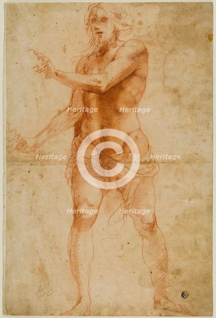 Saint John the Baptist (or Christ) Preaching, 1580/1600. Creator: Unknown.
