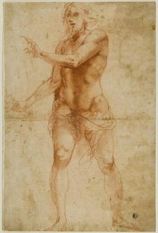 Saint John the Baptist (or Christ) Preaching, 1580/1600. Creator: Unknown