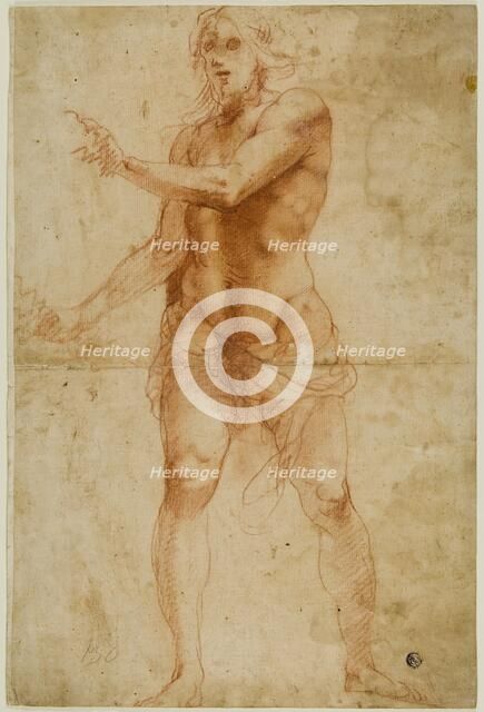 Saint John the Baptist (or Christ) Preaching, 1580/1600. Creator: Unknown.