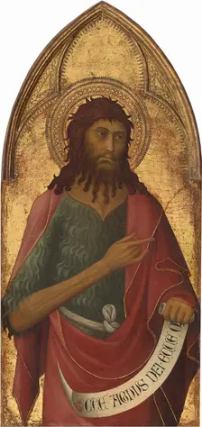 Saint John the Baptist, probably c. 1325. Creator: Lippo Memmi