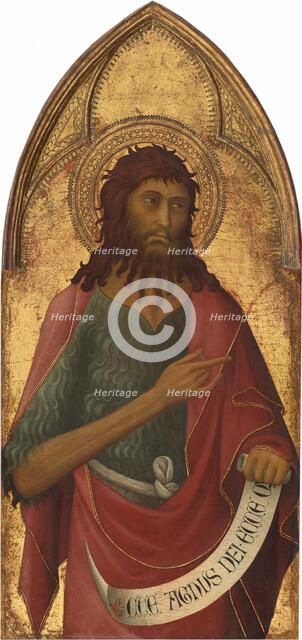 Saint John the Baptist, probably c. 1325. Creator: Lippo Memmi.