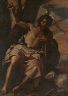Saint John the Baptist Preaching, ca. 1650. Creator: Mattia Preti