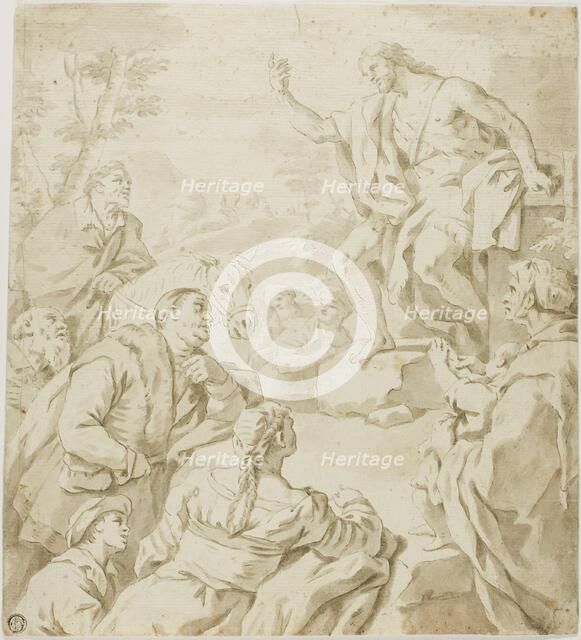 Saint John the Baptist Preaching, n.d. Creator: Unknown.