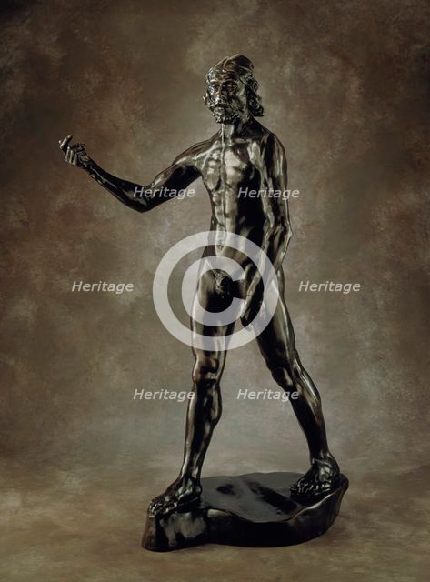 Saint John the Baptist Preaching, This cast 1966 (Musee Rodin 6/12). Creator: Auguste Rodin.
