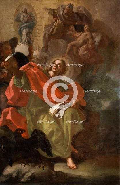 Saint John The Divine, 1710.  Creator: Domenico Antonio Vaccaro.