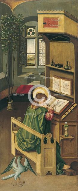 Saint John the Evangelist, 1478. Artist: Mälesskircher, Gabriel (ca. 1425-1495)