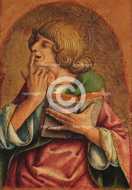 Saint John the Evangelist, 1472. Creator: Crivelli, Carlo (c. 1435-c. 1495).