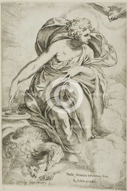 Saint John the Evangelist, 1567. Creator: Paolo Farinati.