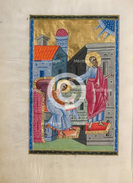 Saint John the Evangelist, 1637-1638. Creators: Malnazar, Aghap'ir.