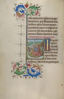 Saint John the Evangelist; Book of Hours, about 1450-1455. Creator: Master of the Lee Hours