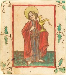 Saint John the Evangelist, c. 1460. Creator: Master of the Dutuit Mount of Olives