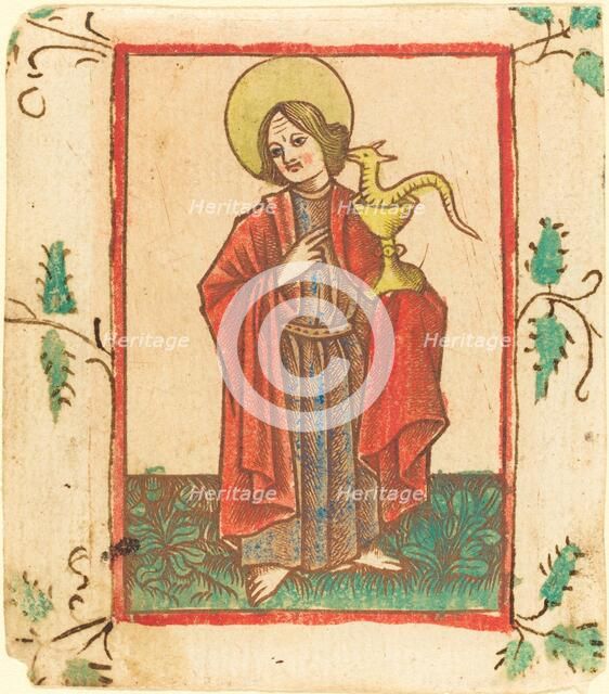 Saint John the Evangelist, c. 1460. Creator: Master of the Dutuit Mount of Olives.