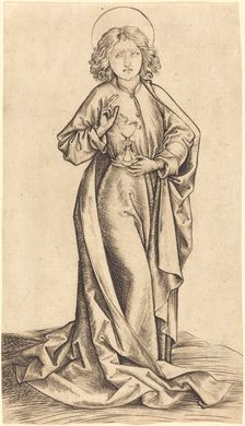 Saint John the Evangelist, c. 1480/1490. Creator: Master of the Catherine wheel