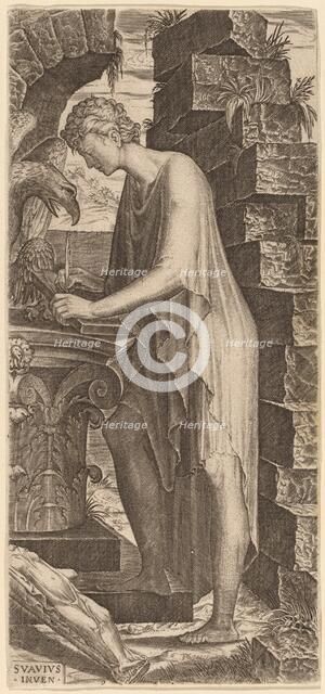 Saint John the Evangelist, c. 1545. Creator: Lambert Suavius.