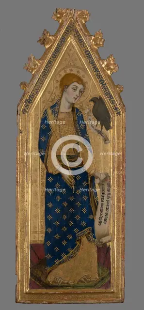 Saint John the Evangelist, c1360. Creator: Francisco Serra.