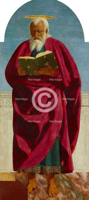 Saint John the Evangelist, c1460. Creator: Piero della Francesca (ca 1415-1492).