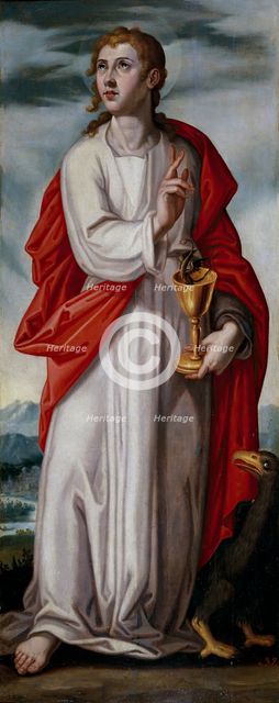 Saint John the Evangelist, c1608. Creator: Francisco Pacheco.