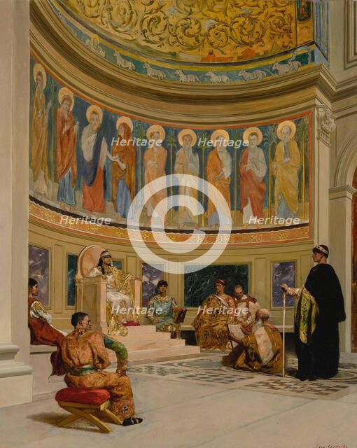 Saint John Chrysostom Exiled by the Empress Eudoxia.