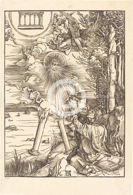 Saint John Devouring the Book, 1498. Creator: Albrecht Durer.