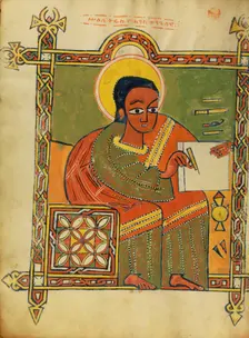 Saint John; Gospel Book, about 1504-1505. Creator: Unknown