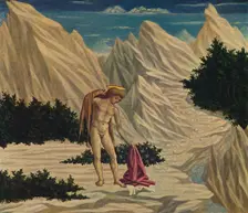 Saint John in the Desert c1445-1450. Artist: Domenico Veneziano
