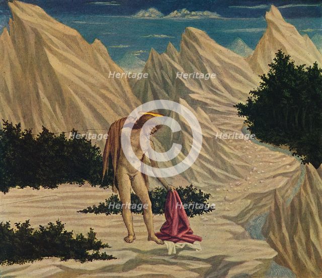 'Saint John in the Desert', c1445-1450. Artist: Domenico Veneziano.