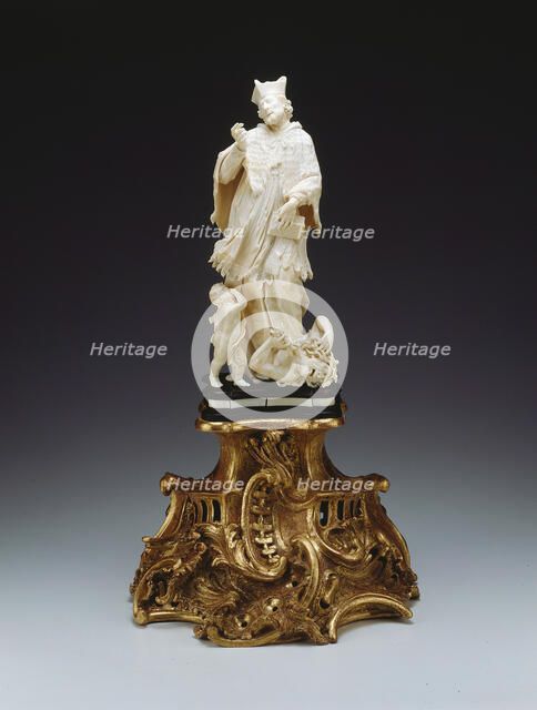 Saint John of Nepomuk, c. 1750. Creator: Peter Hencke.