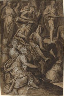 Saint John Preaching, 1575/1580. Creator: Anthonie Blocklandt
