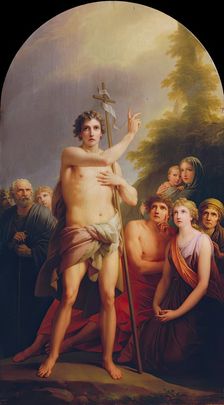 Saint John preaching, 1803. Creator: Heinrich Friedrich Füger