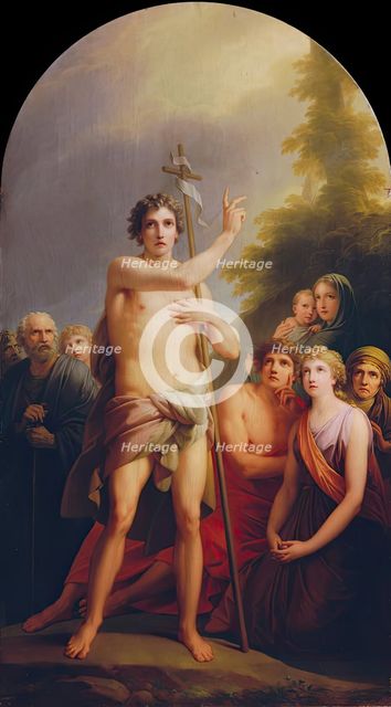 Saint John preaching, 1803. Creator: Heinrich Friedrich Füger.
