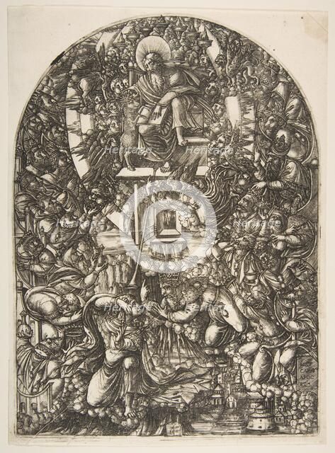 Saint John Summoned to Heaven, from the Apocalypse.n.d. Creator: Jean Duvet.