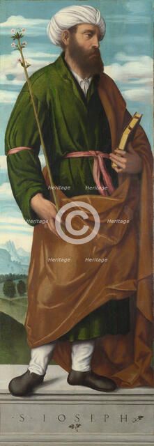 Saint Joseph, c.1540. Artist: Moretto da Brescia (ca 1498 - 1554)