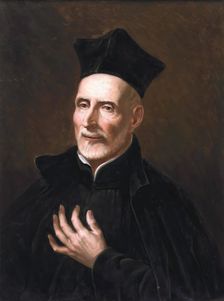 Saint Joseph Calasanz, c1850. Creator: Francisco Jover y Casanova