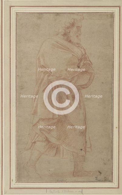 Saint Joseph (Study for the Madonna del Divino Amore), ca 1515.
