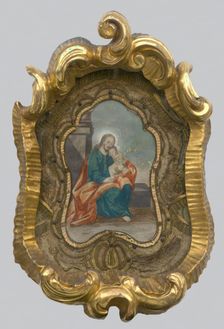 Saint Joseph with Jesus, 18th century. Creator: Unknown