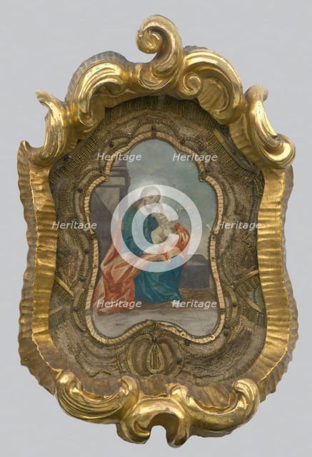 Saint Joseph with Jesus, 18th century. Creator: Unknown.