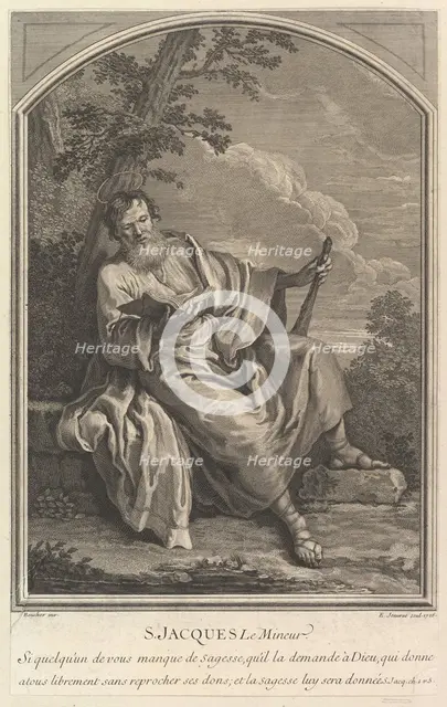 Saint Jacques Le Mineur, 1726. Creator: Edme Jeaurat.