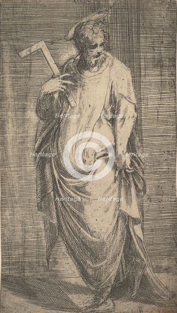 Saint James Minor from 'Christ and the Apostles', ca. 1548-50. Creator: Andrea Schiavone.
