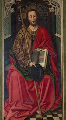 Saint James the Apostle, before 1489. Creator: Master of Miraflores
