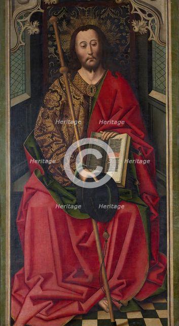 Saint James the Apostle, before 1489. Creator: Master of Miraflores.