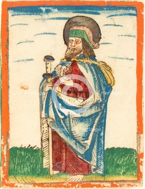 Saint James the Greater, 1480/1490. Creator: Unknown.