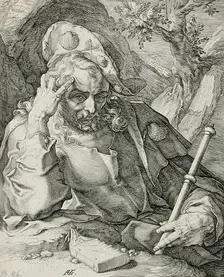Saint James the Greater, 1589. Creator: Hendrik Goltzius
