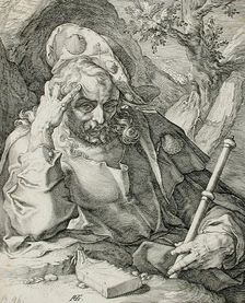 Saint James the Greater, 1589. Creator: Hendrik Goltzius