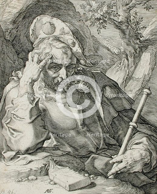 Saint James the Greater, 1589. Creator: Hendrik Goltzius.