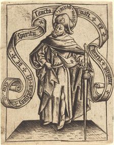 Saint James the Greater, c. 1465. Creator: Master of the Berlin Passion