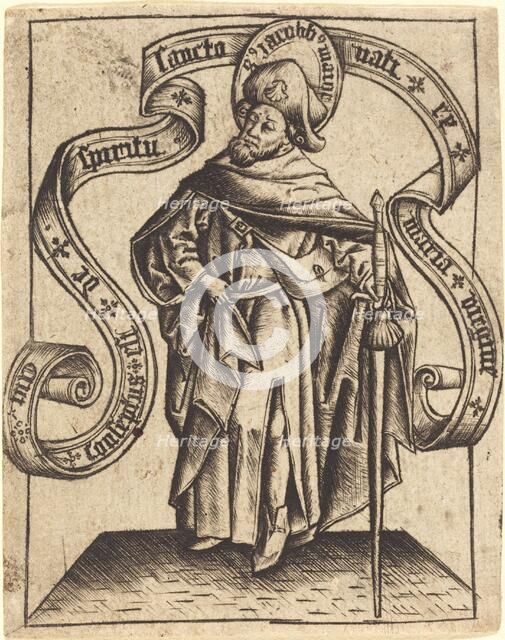 Saint James the Greater, c. 1465. Creator: Master of the Berlin Passion.