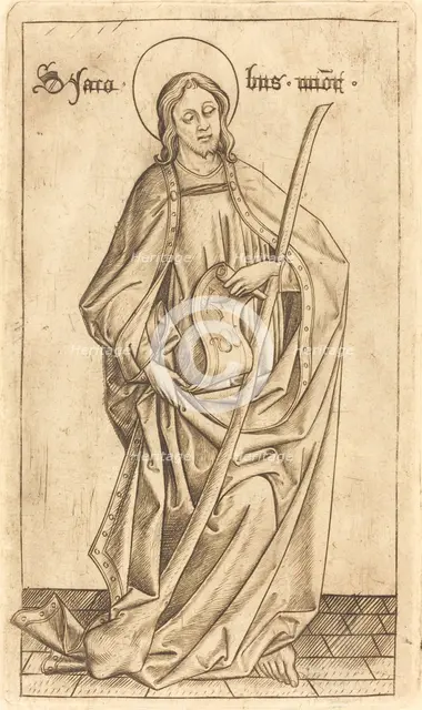 Saint James the Less, c. 1470/1480. Creator: Israhel van Meckenem.