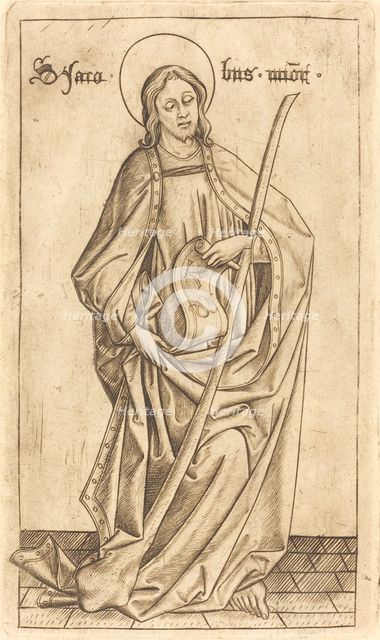 Saint James the Less, c. 1470/1480. Creator: Israhel van Meckenem.