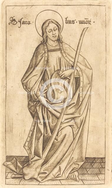 Saint James the Less, c. 1470/1480. Creator: Israhel van Meckenem.