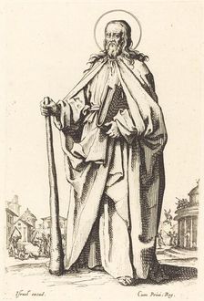 Saint James the Less, published 1631. Creator: Jacques Callot